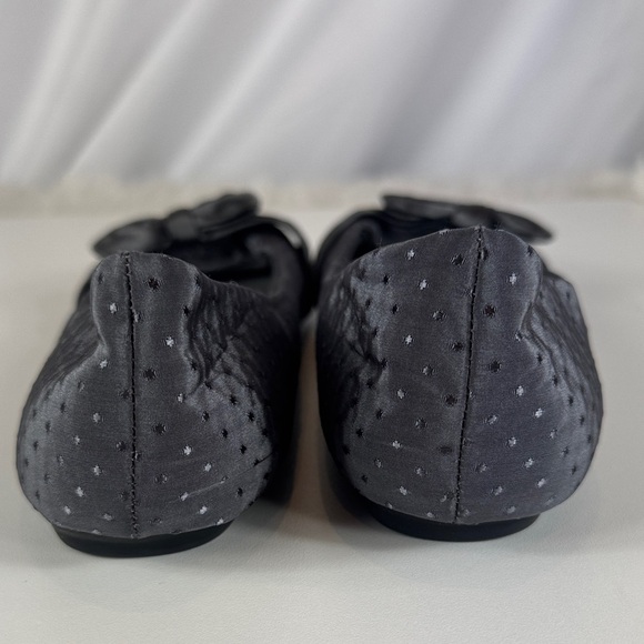 Fergalicious by Fergie Grey Ballet Flats with Bow - Picture 5 of 9